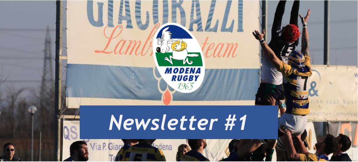 La newsletter del Modena Rugby