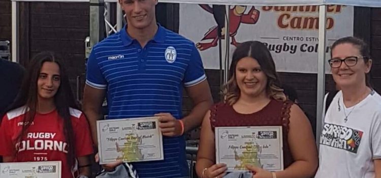 Marco Butturini premiato come miglior atleta-studente dell'Accademia Nazionale Fir 2017-18